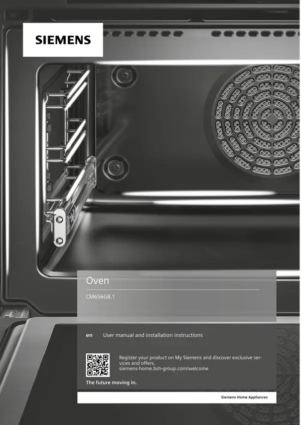 Siemens Oven CM656GB.1 9001635133_A Manual